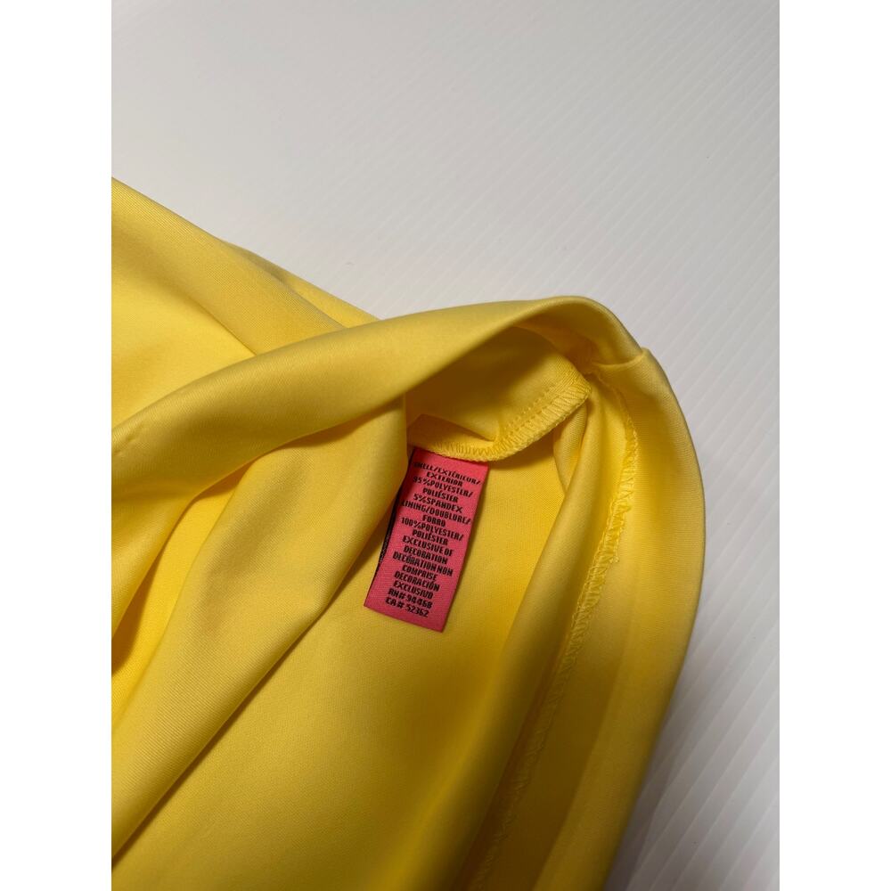 Betsey Johnson A-Line Mini Dress Yellow Women’s 4 Daisy 60s Retro Dopamine - Picture 14 of 16